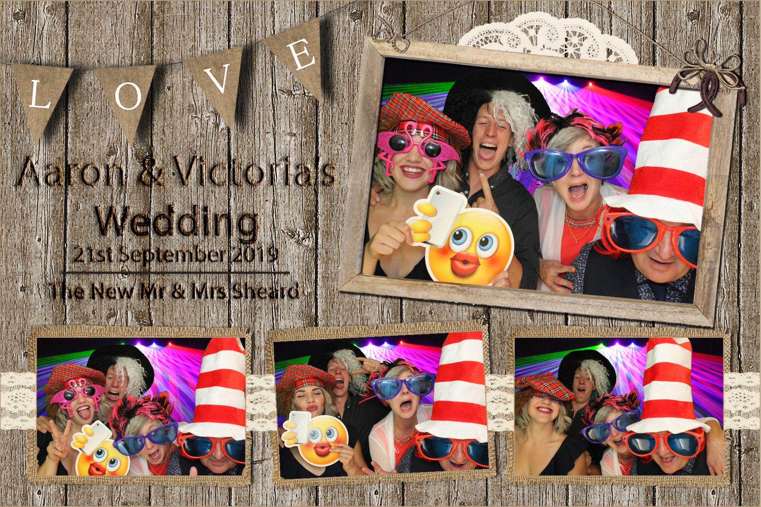 Aaron & Victoria's Wedding  | View more photos from the event at images.mobile-photo-booth.com/u/MobilePhotoBoothUK/Aaron-Victorias-Wedding
